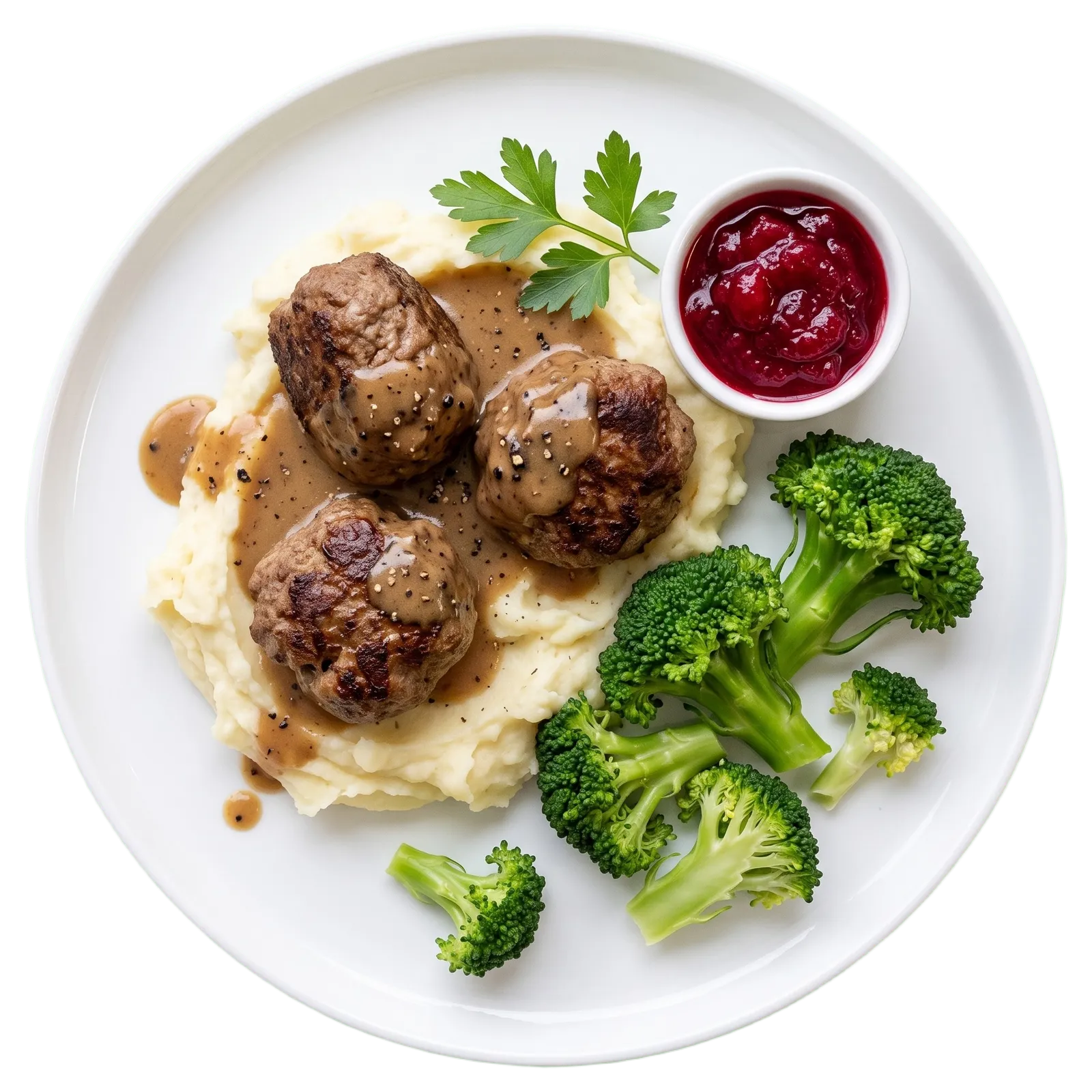 Ballin’ In Gravy Swedish Meatballs